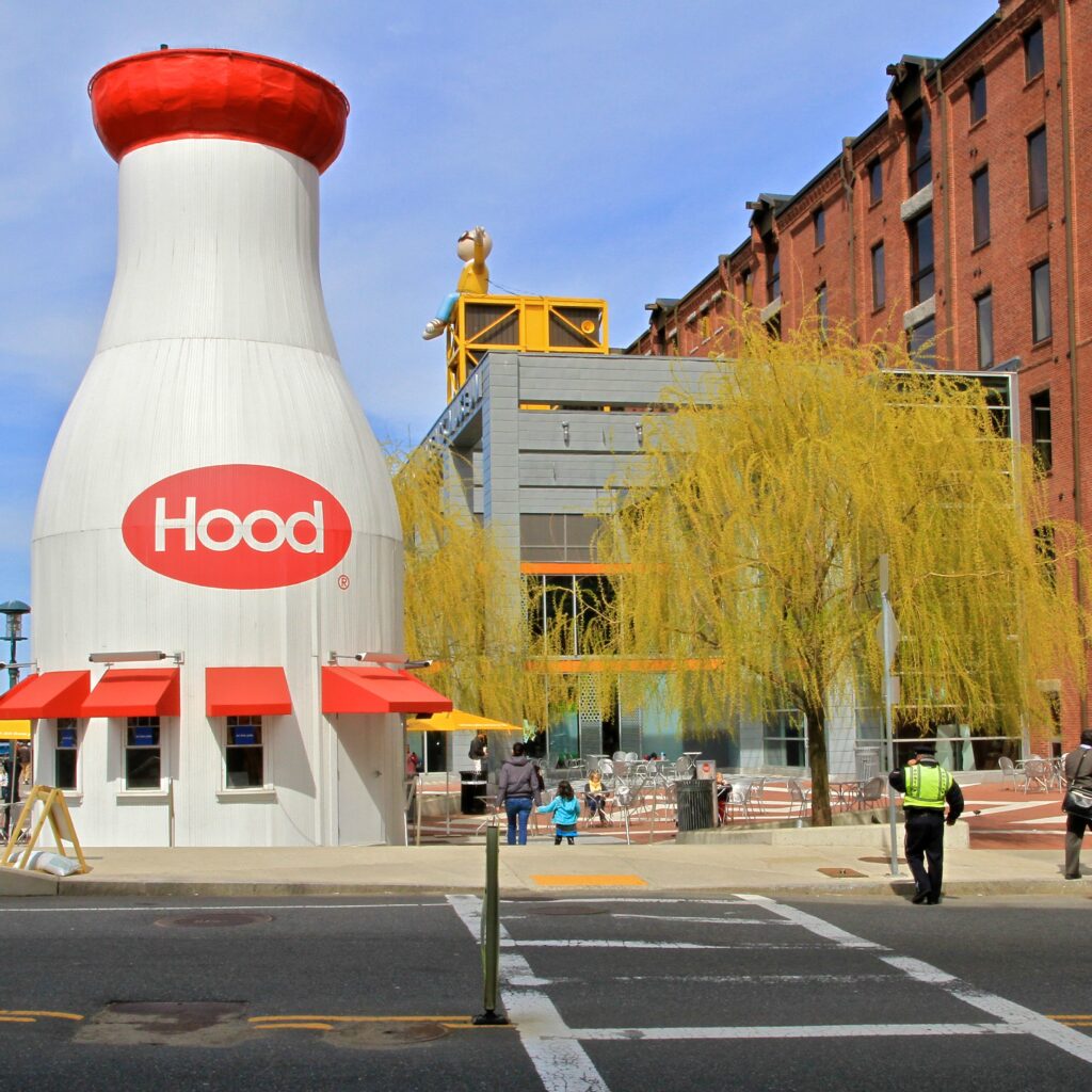 Hood Milk Bottle ,Boston Massachusetts