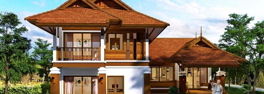 Applied Thai style house ideas