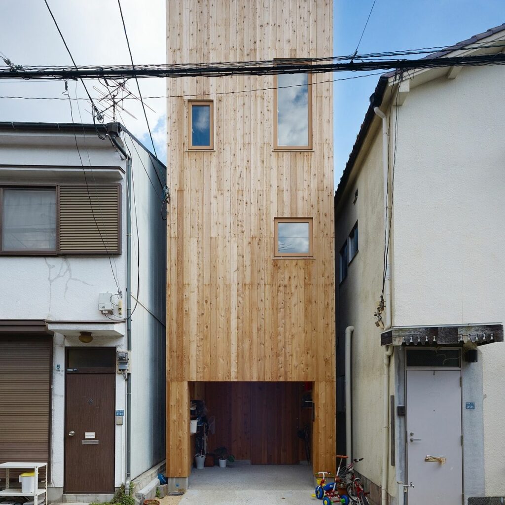 House in Nada บ้านญี่ปุ่นบนที่ดินหน้าแคบ ฟังก์ชั่นครบครัน 