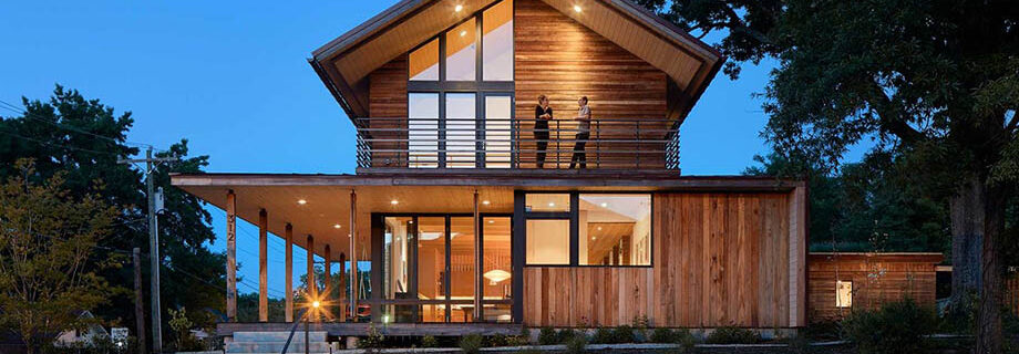 modern wooden house design