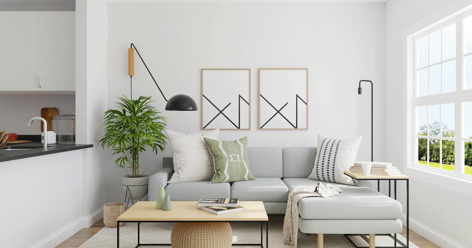 Interior design ideas in minimalist style