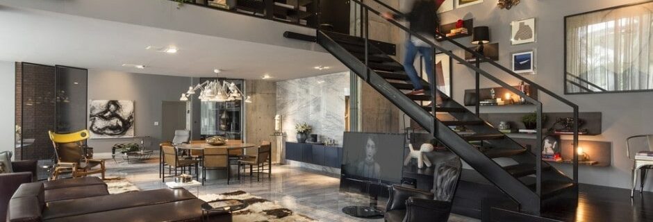 Modern loft style home decorating ideas